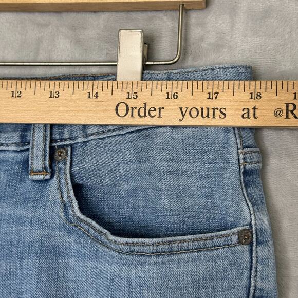 Lucky Brand 181 Relaxed Straight Jeans Mens 36*30 Medium Wash Stretch Pockets - Picture 13 of 16